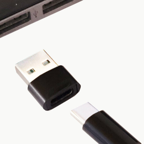 USB-C 轉 USB-A 轉接頭（適用於 OmiPlay 遊戲影音傳輸器） - usb m 06